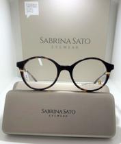 Óculos Feminino Sabrina Sato Redondo Acetato Tartaruga