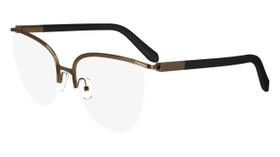 Óculos FERRAGAMO SF 2227 730 Amber Gold para mulheres