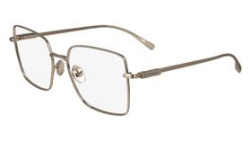 Óculos Ferragamo SF 2230 770 em ouro rosa para mulheres