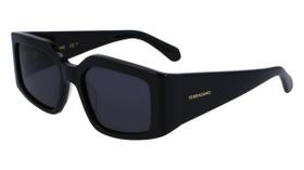 Óculos Ferragamo SF1101S femininos pretos 54-18-140mm