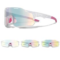 Óculos Fotocromático Esportivo Ciclismo Bike MTB Corrida De Rua UV400