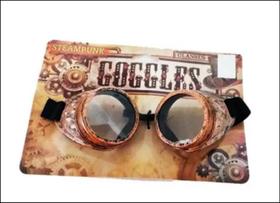 Óculos Goggles Steampunk Vintage Fantasia Cibernético - Brazucapas