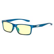 Óculos Gunnar Cruz com Filtro de Luz Azul, Âmbar Amarelo, Armação Azul Marinho - CRU-08601