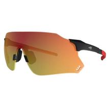 Oculos HB Quad X 2.0 Matte Black Red Chrome Oculos HB Quad X 2.0 Matte Black Red Chrome