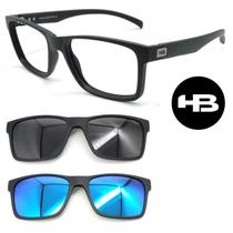 Oculos HB Switch 0339 Com 2 Clipons - Escolha As Cores