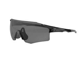 Oculos high one ciclismo flux com 2 lentes mtb speed preto e cinza high one