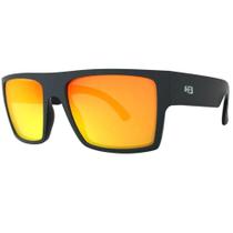 Óculos hot buttered loud matte black red chrome