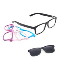 Oculos Infantil Com Frentes Coloridas Armação Smart 939 Kit1 Oculos Infantil Com Frentes Coloridas Armação Smart 939 Kit1