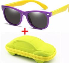 Óculos Infantil Flexível Polarizado com Proteção UV400 Anatômico - Versão Luxo