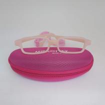 Óculos infantil Miraflex New Baby 1 BCP Rosa Claro de 3 a 6 anos tam 39