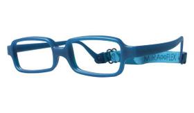 Óculos infantil Miraflex New Baby 1 VM Verde Metalizado de 3 a 6 anos tam 39