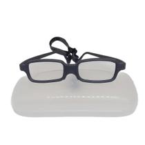 Óculos infantil Miraflex New Baby 2 J Cinza com apoio nasal de 5 a 8 anos tam 42