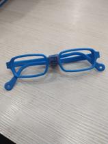 Oculos infatil em Silicone na cor Azul masculino.