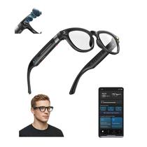 Óculos Inteligentes Buzyluck AI com Câmera 4K Bluetooth Preto