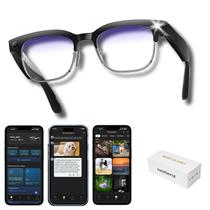 Óculos Inteligentes com Câmera Nexlenz 8MP, Lentes de Luz Azul, Bluetooth, IP65