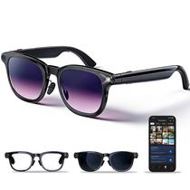 Óculos Inteligentes SUPXJTAI com Câmera, Fotos de 8MP e Gravação de Vídeo 1080P, Tradução em Tempo Real, Assistente de Voz, Áudio Open-Ear para Vlogging, Viagens e Negócios (3 Lentes) Óculos Inteligentes SUPXJTAI com Câmera, Fotos de 8MP e Gravação de Vídeo 1080P, Tradução em Tempo Real, Assistente de Voz, Áudio Open-Ear para Vlogging, Viagens e Negócios (3 Lentes)