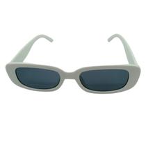 Oculos jeri moda blogueira masc fem cor branco lente preta - DIVA E BELA ACESSÓRIOS BELEZA