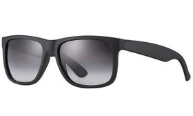 Óculos Justin 4165 Preto Fosco Emborrachado Imp. Polarizado - SUNGLASSES