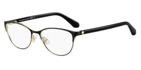 Óculos Kate Spade KS Hadlee 807_52 Oval de metal preto Óculos Kate Spade KS Hadlee 807_52 Oval de metal preto