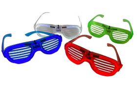 Óculos Led Neon Coloridos para Festa - Pronta Entrega - Blook