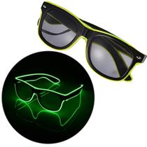 Óculos LED Neon Para Baladas Eletrônica, Festas de Casamentos, e DJs - 20386 - Eletrônica Total