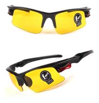 Oculos Lente Amarela Noturna Esporte Bike Corrida Dirigir - Esportivo