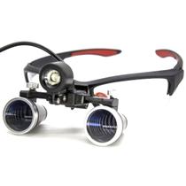 Oculos Lupa Cabeca Cirúrgico Medico Dentista Led Regulavel