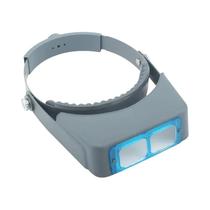 Óculos Lupa De Cabeça Com Lente Dupla Para Reparo De Joias E Relógios, Lupa Binocular Com Faixa De