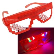 Óculos Luz LED Para Balada Halloween Discoteca DJs Festas de Casamento Carnaval XM21312