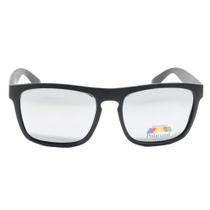 Óculos Masculino De Sol Quadrado Lentes Polarizadas Acompanha Case