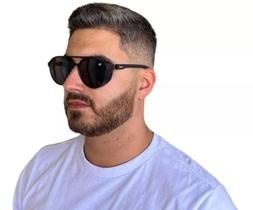 Óculos Masculino Finoti Original Retrô Steampunk Alok UV400