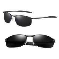 Óculos Masculino Polarizado Lentes UV Armação de Metal - Otto Store