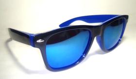 Óculos Masculino Wayfarer Azul Plástico Top Fashion Style