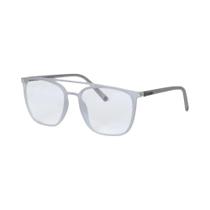 Óculos Masculinos Com Bloqueio De Luz Azul Para Computador, Lentes Transparentes Laranja, Anti Luz