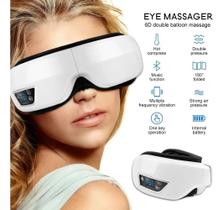 Oculos Massageador Olhos Anti Olheira Relaxante Facial 6D Oculos Massageador Olhos Anti Olheira Relaxante Facial 6D