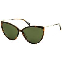 Óculos Max Mara Mm Classy Vi 086 Qt 59 Havana/Verde Óculos Max Mara Mm Classy Vi 086 Qt 59 Havana/Verde