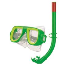 Óculos Mergulho Snorkel Premium Infantil Silicone Natação