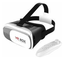 Óculos Metaverso Vr Box Realidade Virtual Controle Bluetooth - NoBrand