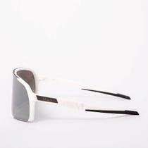 Óculos - Modelo: Caraíva - branco/prata - Formato: bike - VELO