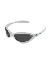 Óculos Modelo Spy 45 Twist Branca Lentes: Cinza Sem Espelho