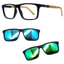 Oculos Mormaii 6112 Swap 4 AFL Com 2 Clipons Azul e Verde