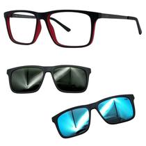 Oculos Mormaii 6132 Swap 4 AA9 Com 2 Clipons G15 e Azul