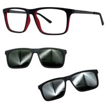 Oculos Mormaii 6132 Swap 6 AA9 Com 2 Clipons G15 e Prata