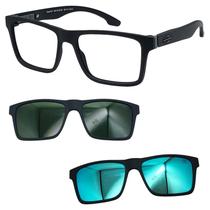 Oculos Mormaii Swap NG 2 6153 AFE com 2 Clipon G15 e Azul