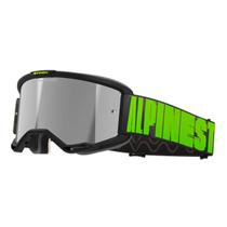 Óculos Motocross Alpinestars Vision 5 Hollow Cinza Espelhado