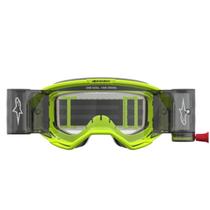 Oculos Motocross Alpinestars Vision 5 Rora Roll Off Amarelo Oculos Motocross Alpinestars Vision 5 Rora Roll Off Amarelo