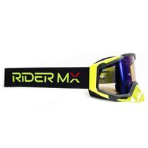 Óculos Motocross Downhill Trilha Premium Espelhado Enduro - Rider Mx