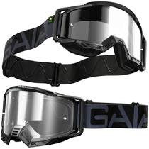 Óculos Motocross Gaia Lente Transparente Trilha Velocross