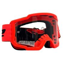 Oculos Motocross Ls2 Charge Vermelho