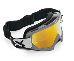 Oculos Motocross Mattos Racing Combat Cinza Espelhado